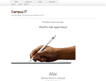 Tablet Screenshot of campusit.com.au